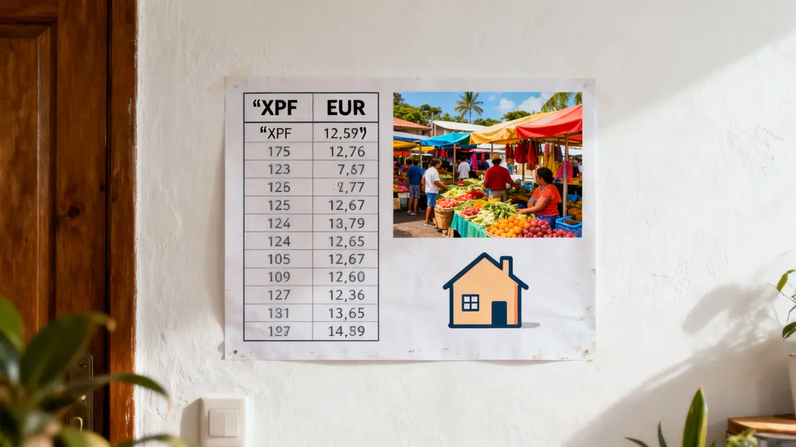 Tableau budget Tahiti marché local et loyer