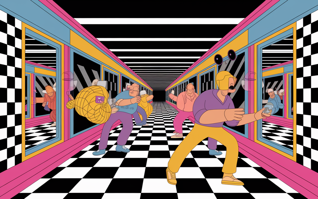 Musee de l'Illusion Lyon installations principales