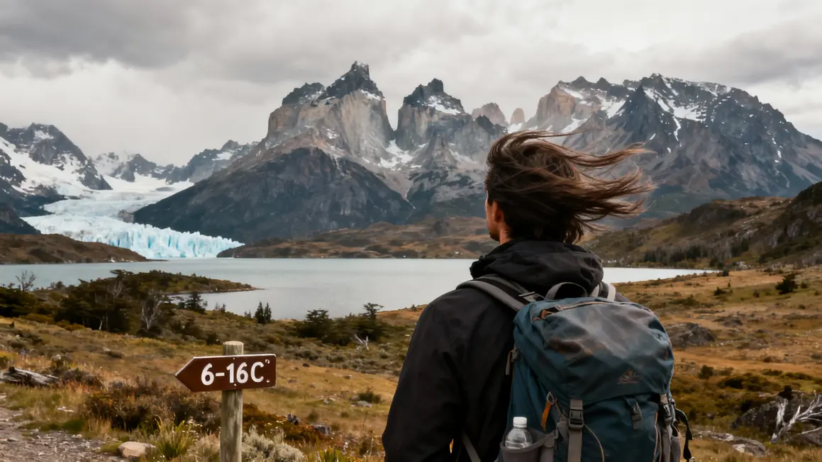 paysage patagonie climat optimal glaciers montagnes