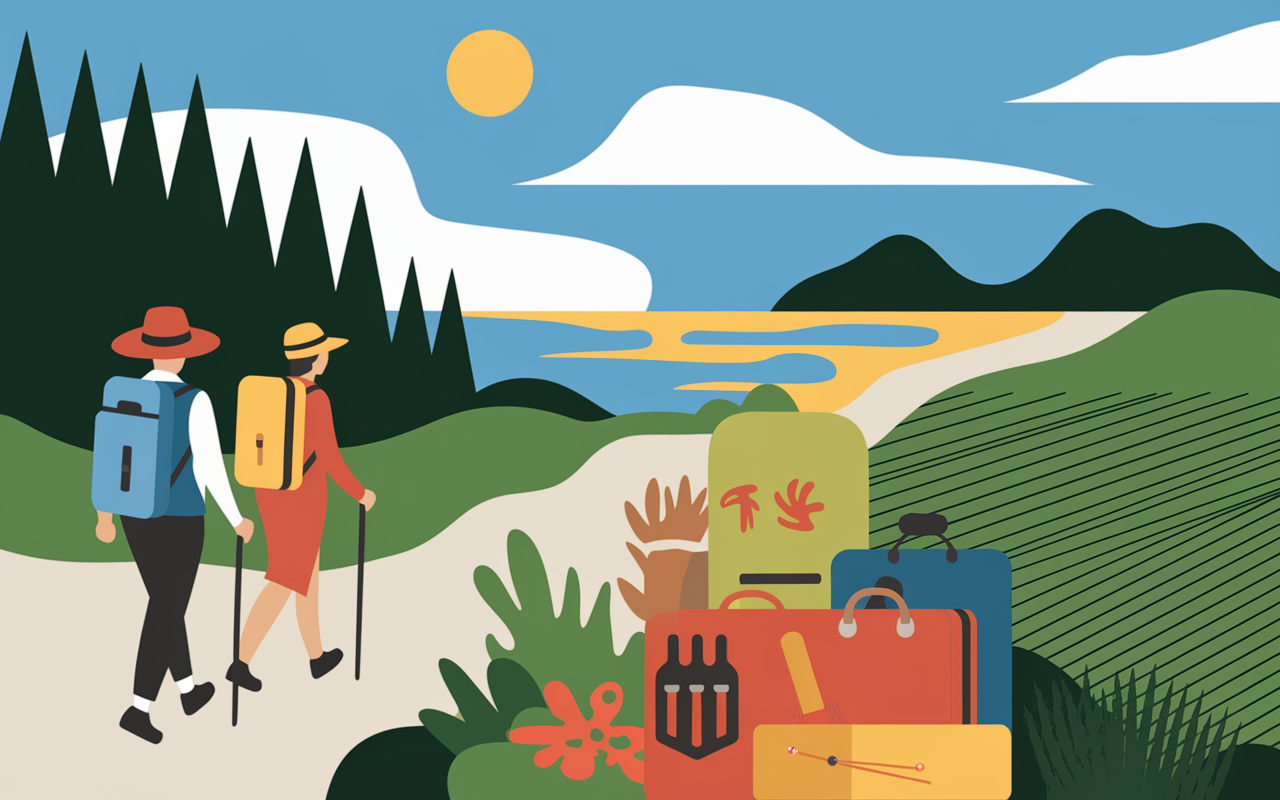 paysages circuit chypre montagne plage sentier