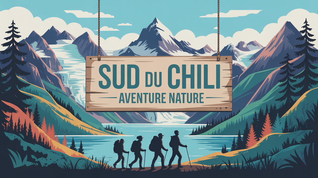 Sud du Chili montagnes fjords glaciers randonnée famille