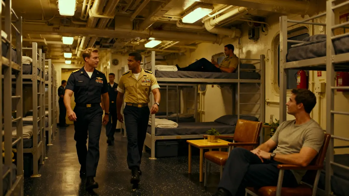 Vie a bord USS Ashland equipage navire dock landing ship