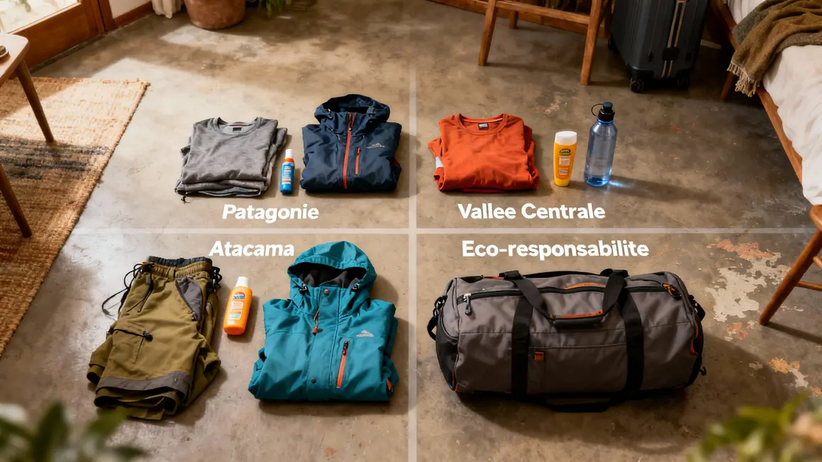 Kit rando et accessoires Chili par région