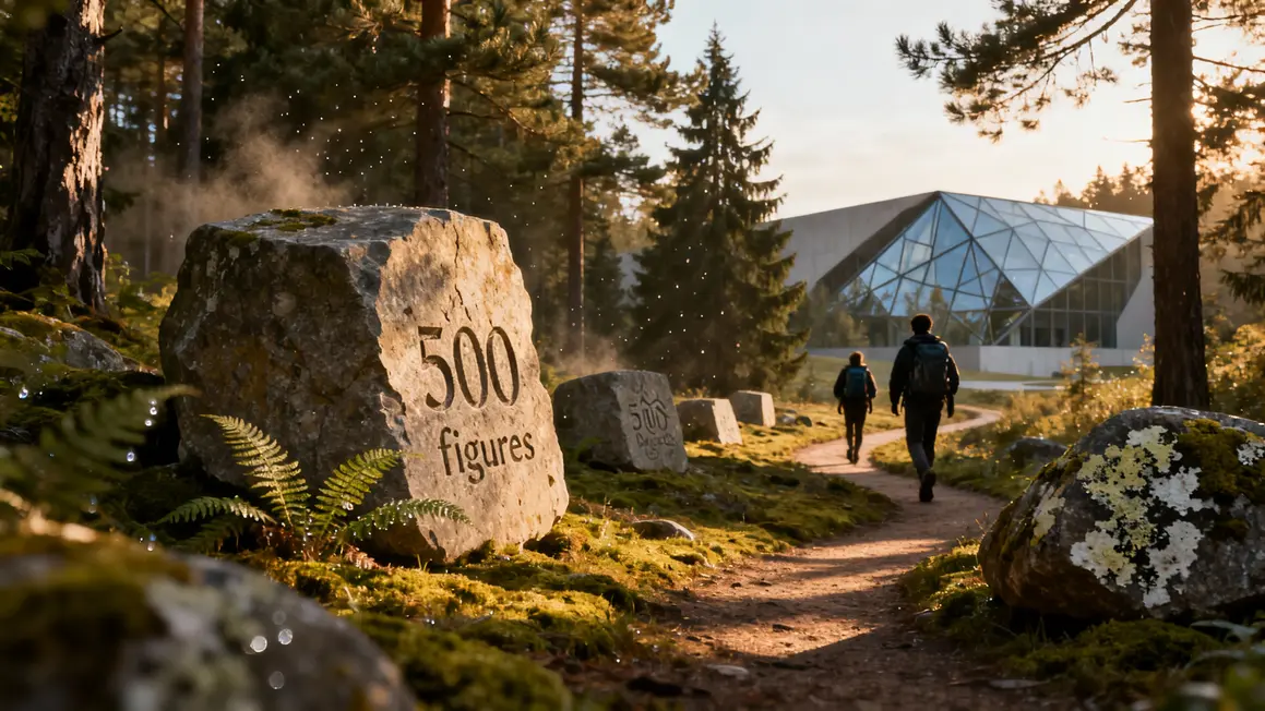 Site granit gravé randonneurs Tanum Bohuslän