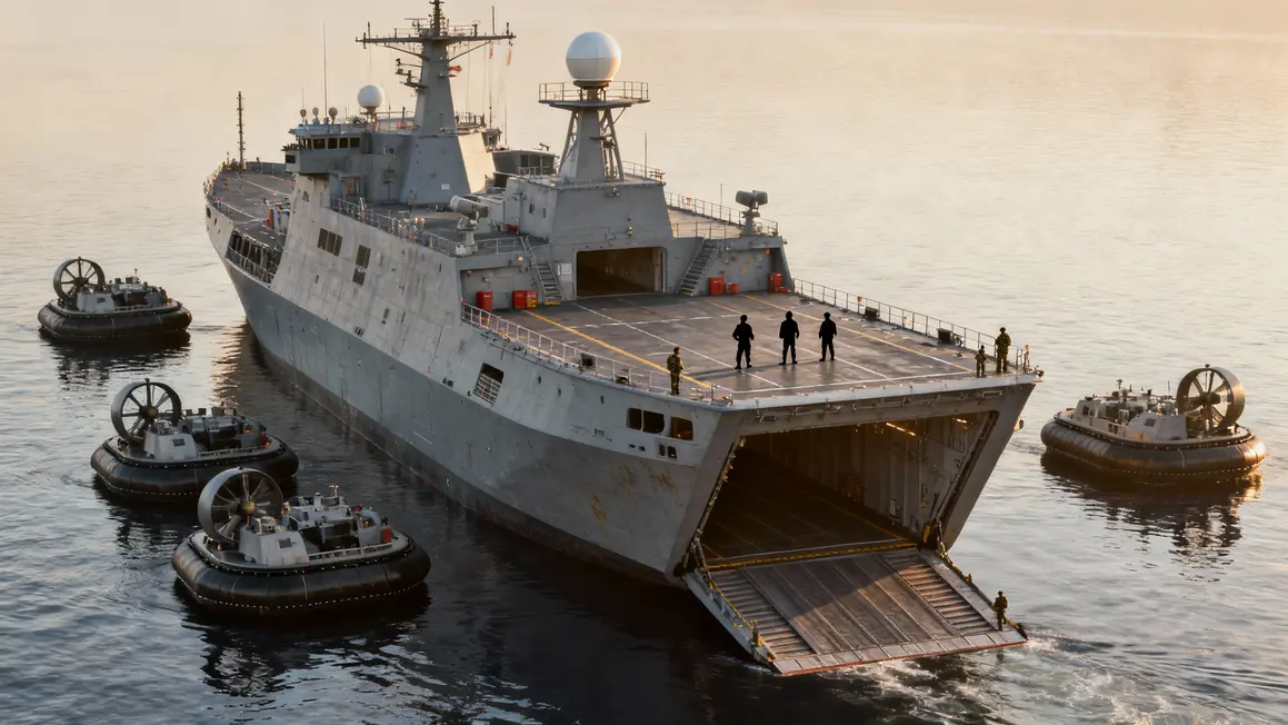 USS Ashland embarcation militaire aéroglisseurs