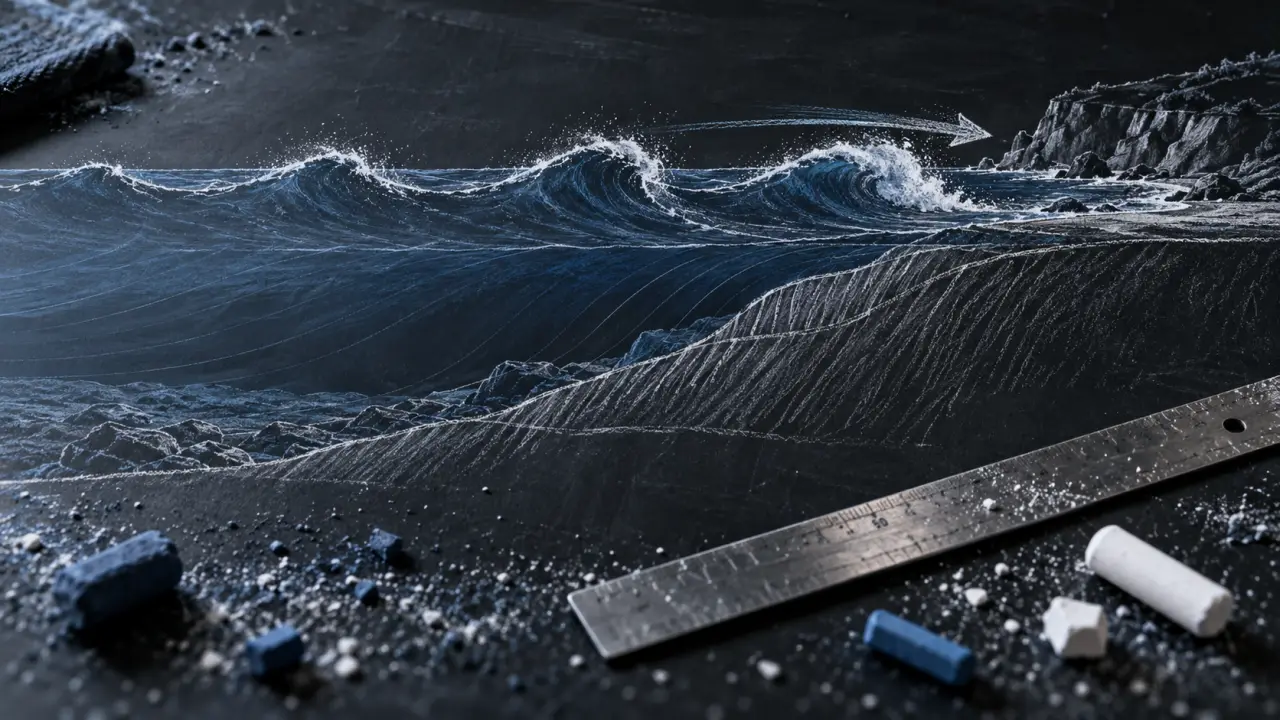 Comment se forme les vagues : vent, houle et déferlement